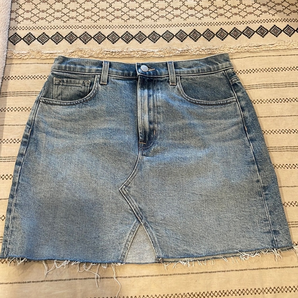 J brand jean skirt